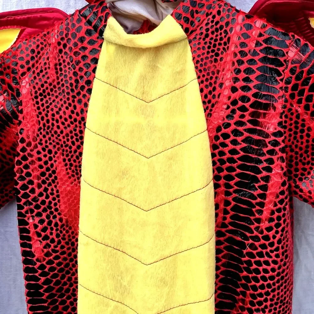 Dragon Costume 3T Spooktacular Creations Red Child 3-5 years Ren Faire Dress Up